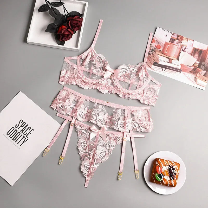 Floral Lace Set