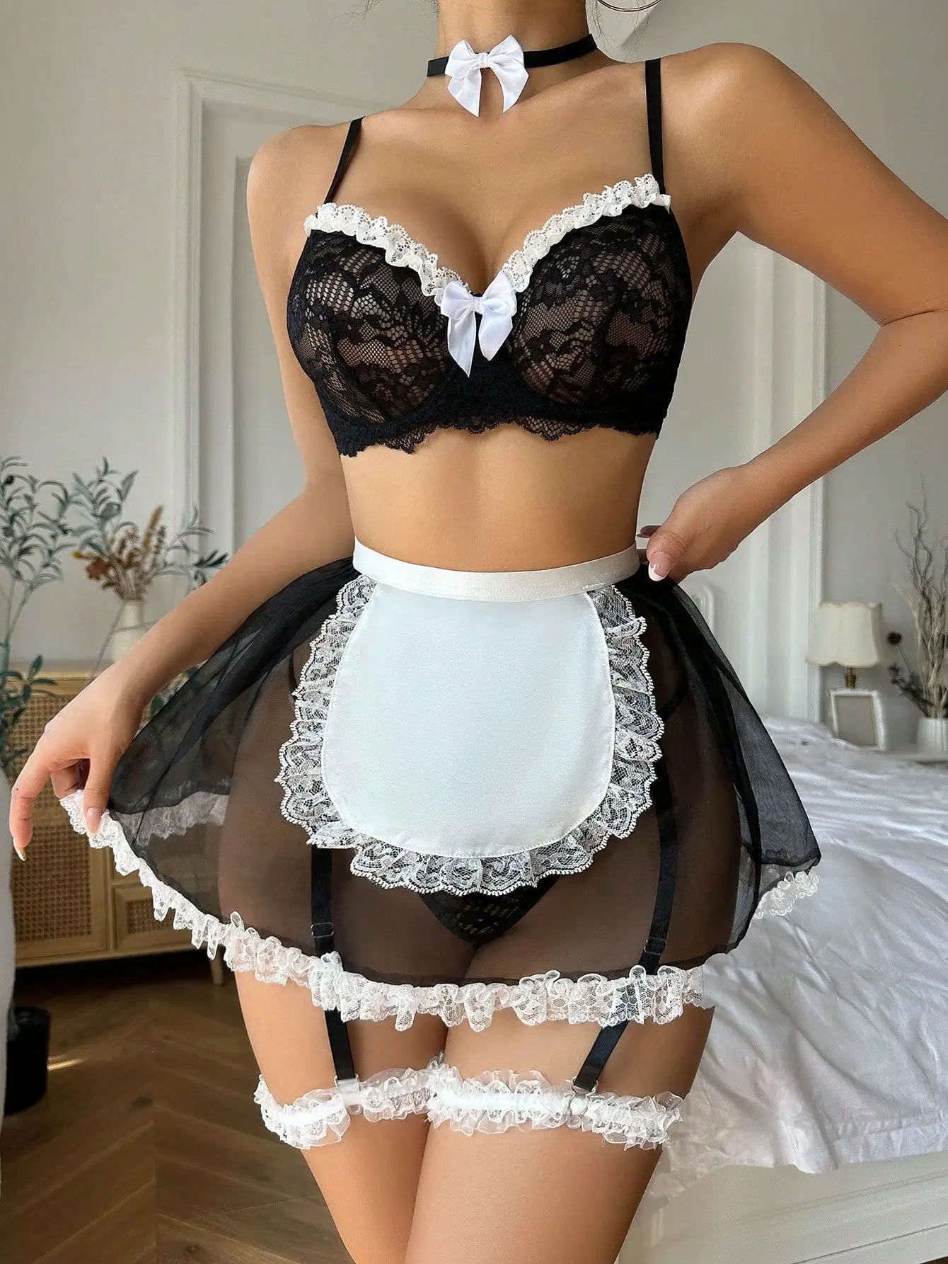 Flirty Maid Set