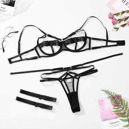 Unbound Black Lingerie Set